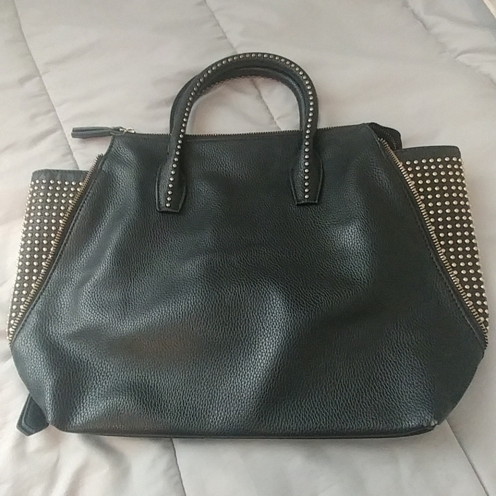 Charming Charlie Black + Gold Purse
